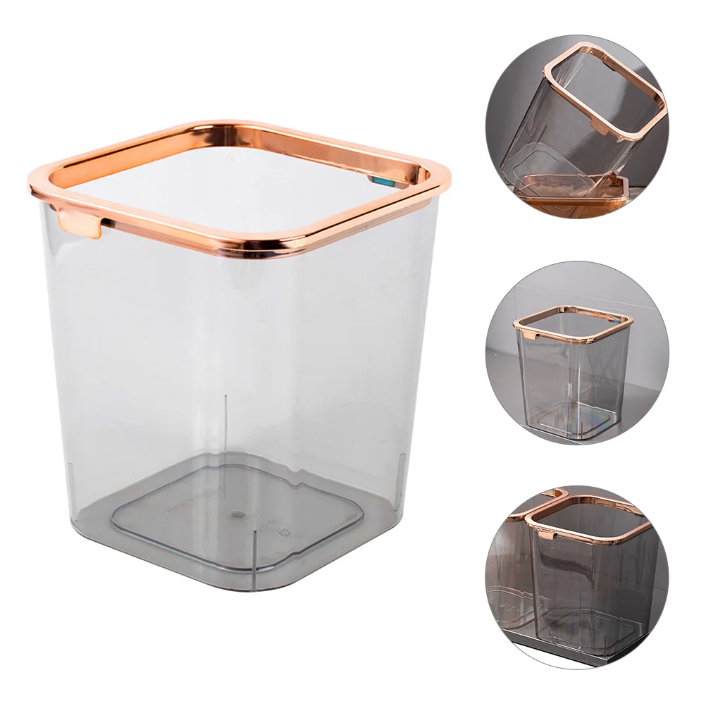 Creative PET Trash Can Basket Small Bedroom Trashcan Container Garbage Dorm The Outdoor Office Bathroom
Creative PET Trash Can Basket Small Bedroom Trashcan Container Garbage Dorm The Outdoor Office Bathroom