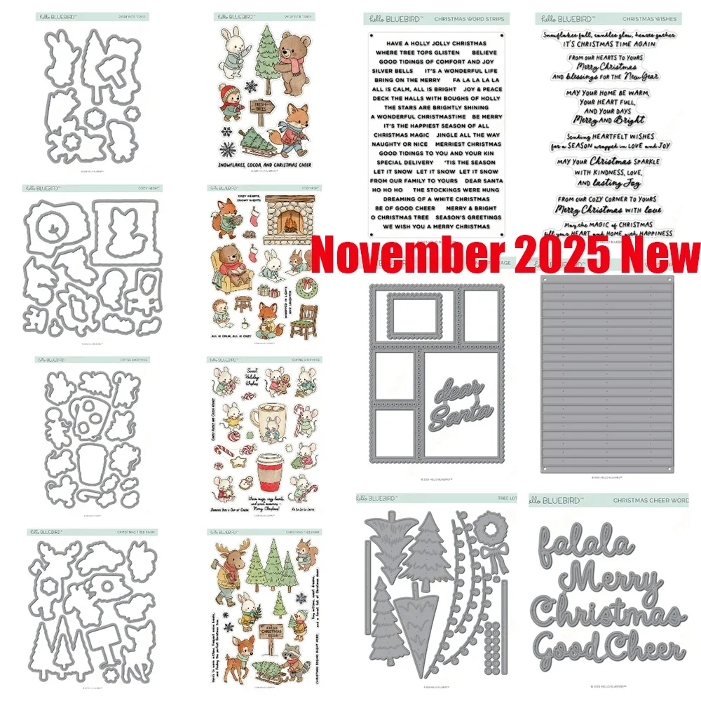 2025 November New Santa Postage Christmas Word Strips Metal Cutting Dies Stamps for DIY Scrapbooking Photo Album Diary Handmade
2025 November New Santa Postage Christmas Word Strips Metal Cutting Dies Stamps for DIY Scrapbooking Photo Album Diary Handmade