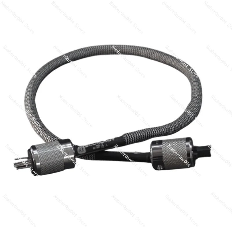 Pure Silver HIFI Power Cable US Standard for CD Player DAC Tube Amplifier Audio System
Pure Silver HIFI Power Cable US Standard for CD Player DAC Tube Amplifier Audio System