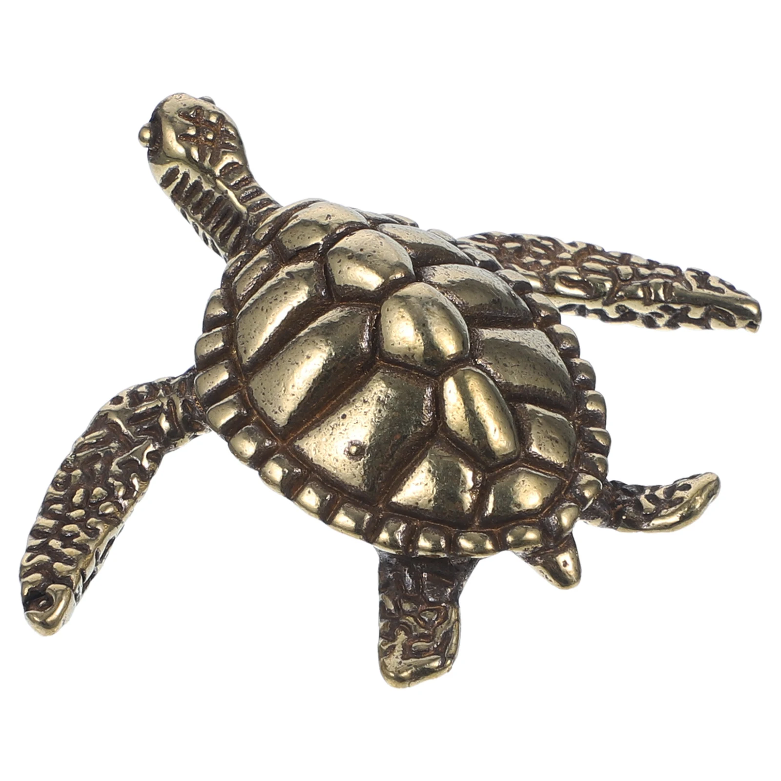Chinese Style Solid Brass Turtle Charm Toys Decorations Copper Decorative Statue Model
Chinese Style Solid Brass Turtle Charm Toys Decorations Copper Decorative Statue Model
