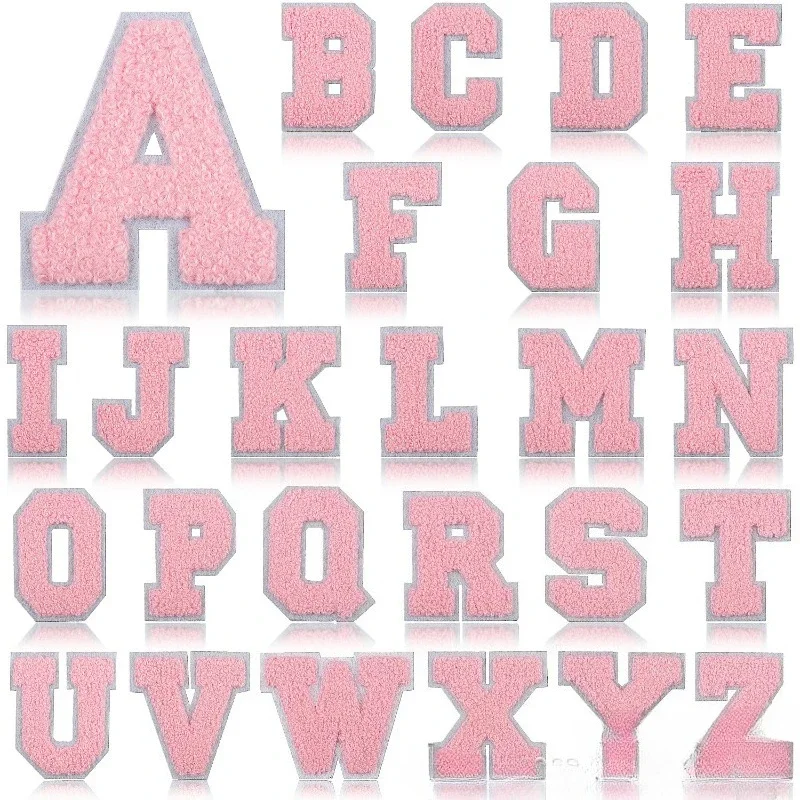 7Cm White Background Pink Character Embroidery Cloth Sticker English Towel Embroidery Letter Computer Embroidery
7Cm White Background Pink Character Embroidery Cloth Sticker English Towel Embroidery Letter Computer Embroidery