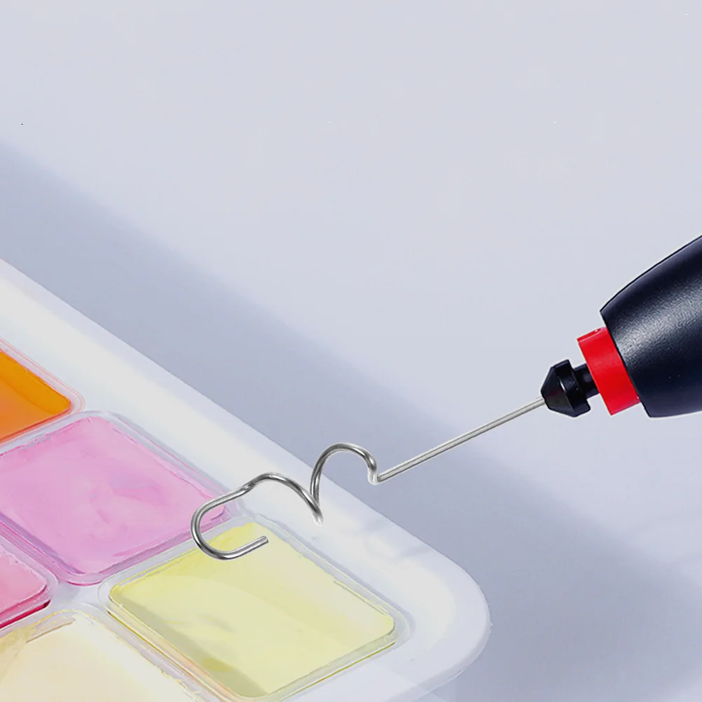 20pcs Pigment Agitator Heads Stainless Steel Electric Gouache Mixer Heads Portable Color Stirrer Tool For Mixing Paint Pigments
20pcs Pigment Agitator Heads Stainless Steel Electric Gouache Mixer Heads Portable Color Stirrer Tool For Mixing Paint Pigments