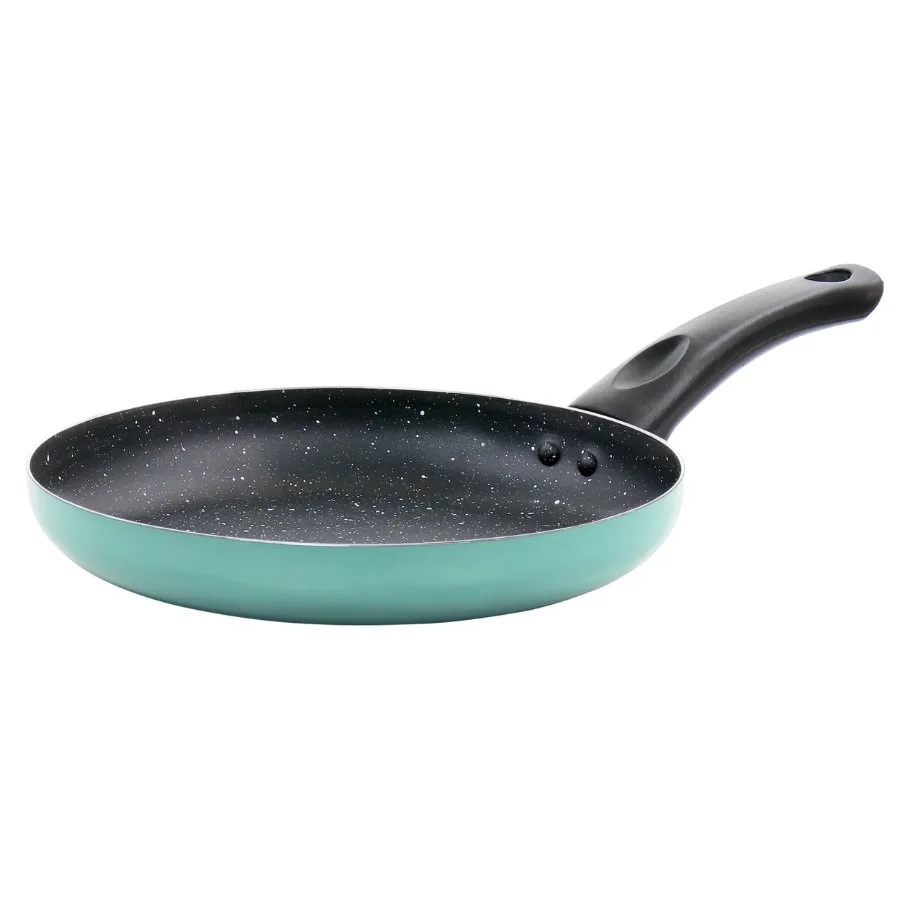 Oster Luneta 9.5 Inch Aluminum Nonstick Frying Pan in Teal
Oster Luneta 9.5 Inch Aluminum Nonstick Frying Pan in Teal