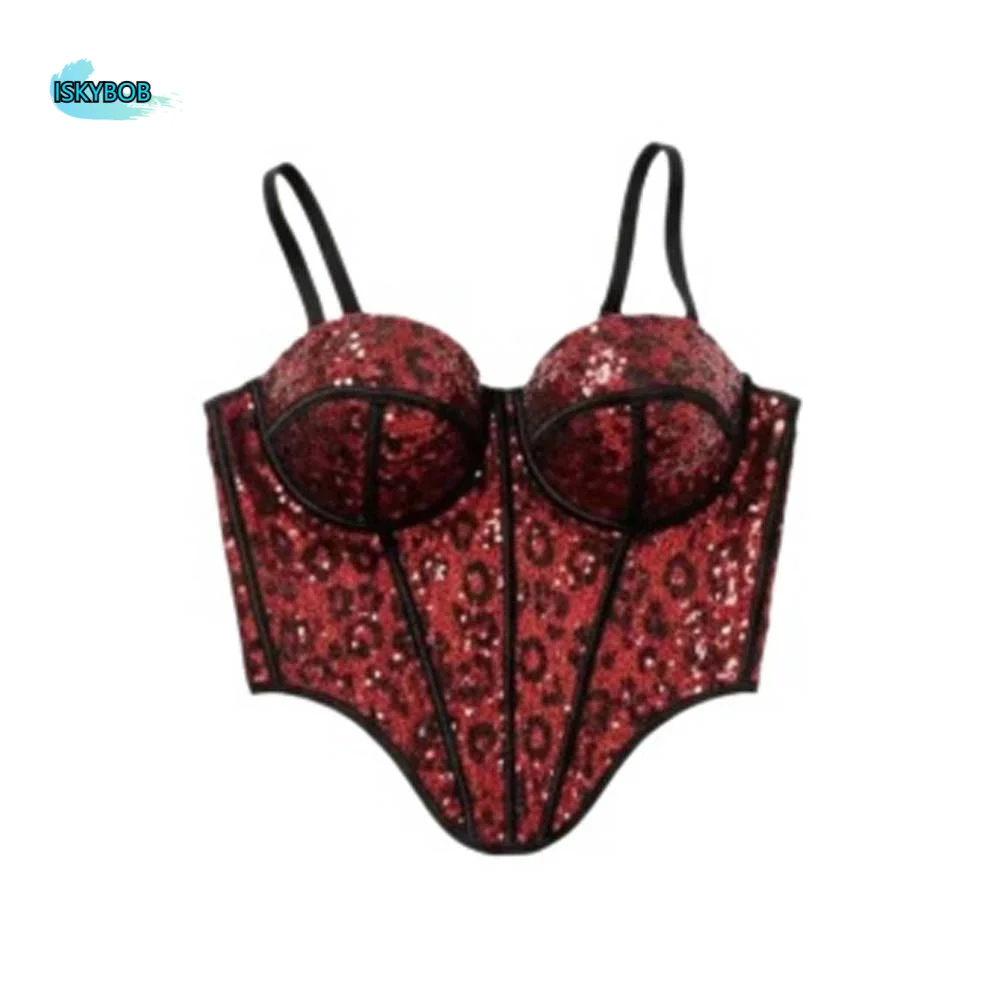 Leopard Print Leopard Print Camisole Slim Fit Sleeveless Suspender Vest with Buckle Elegant Crop Tops Spring Summer
Leopard Print Leopard Print Camisole Slim Fit Sleeveless Suspender Vest with Buckle Elegant Crop Tops Spring Summer