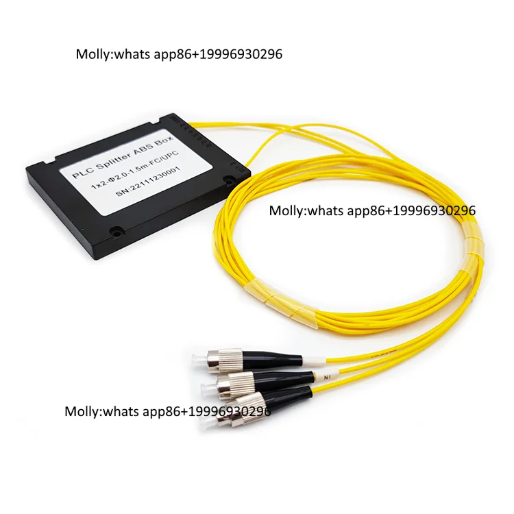 PLC Splitter With FC/UPC Connector Low Return Loss Fiber Optical Splitter Box Type PLC Splitter
PLC Splitter With FC/UPC Connector Low Return Loss Fiber Optical Splitter Box Type PLC Splitter