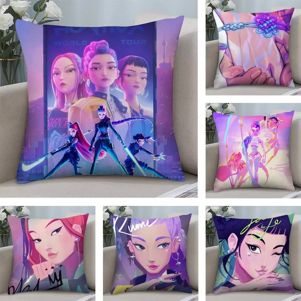 K-kpop D-Demon H-Hunters Pillow Covers Cushion Cover Cartoon Double-sided Print Square Pillow Living Room Decoration Pillowcase
K-kpop D-Demon H-Hunters Pillow Covers Cushion Cover Cartoon Double-sided Print Square Pillow Living Room Decoration Pillowcase