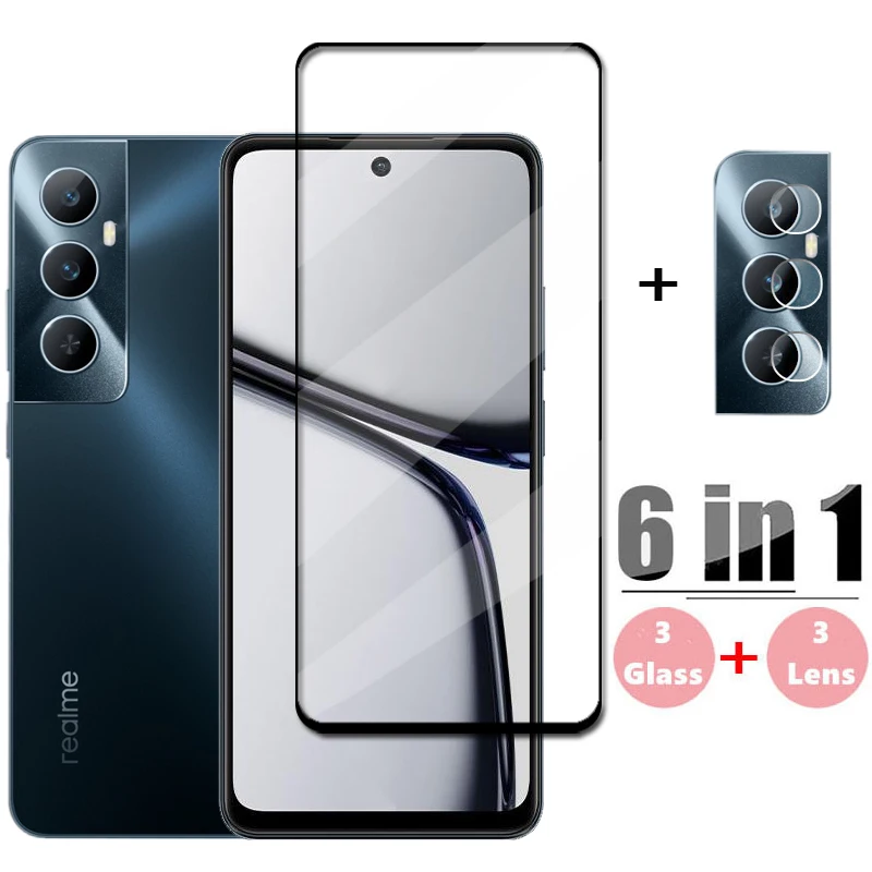 Full Cover Glass For Realme C65 Tempered Glass Realme C65 Screen Protector HD Protective Phone Lens Film For Realme C65
Full Cover Glass For Realme C65 Tempered Glass Realme C65 Screen Protector HD Protective Phone Lens Film For Realme C65