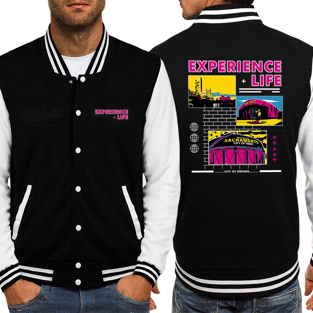 Experience Life City Of Dreams Топ с принтом Мужская дышащая уличная куртка Бейсбольные куртки с круглым вырезом на пуговицах Спортивная горячая распродажа Одежда
Experience Life City Of Dreams Топ с принтом Мужская дышащая уличная куртка Бейсбольные куртки с круглым вырезом на пуговицах Спортивная горячая распродажа Одежда