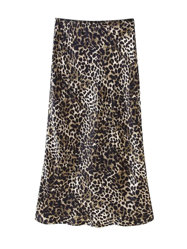 Koekop Women Fashion Satin Printed Side Zipper Midi Skirt Vintage High Waist Female Chic Lady Skirts
Koekop Women Fashion Satin Printed Side Zipper Midi Skirt Vintage High Waist Female Chic Lady Skirts