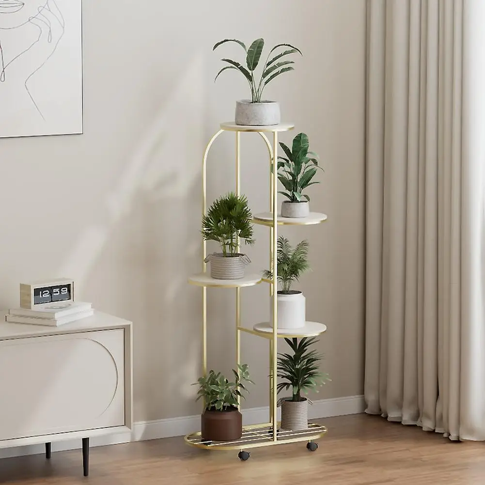 Plant Shelving Flower Pot Holder, Wrought Iron Corner Multiple Planter Rack Organizer with Wheels For Room Corner Balcony Garden
Plant Shelving Flower Pot Holder, Wrought Iron Corner Multiple Planter Rack Organizer with Wheels For Room Corner Balcony Garden