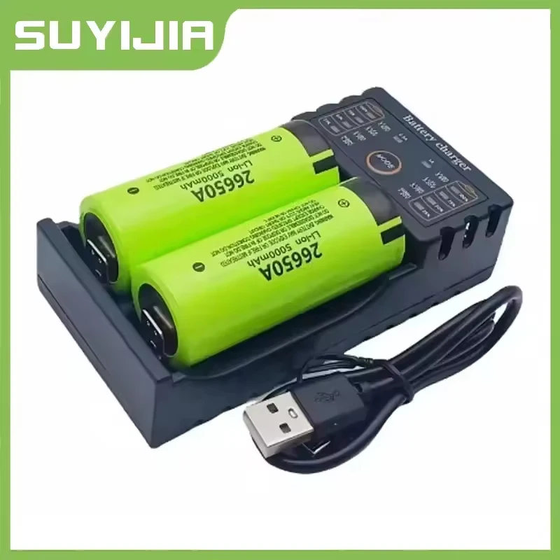Original 26650A lithium-ion rechargeable battery large capacity 5000mAh 3.7V 20A power battery toy flashlight solar battery DIY
Original 26650A lithium-ion rechargeable battery large capacity 5000mAh 3.7V 20A power battery toy flashlight solar battery DIY