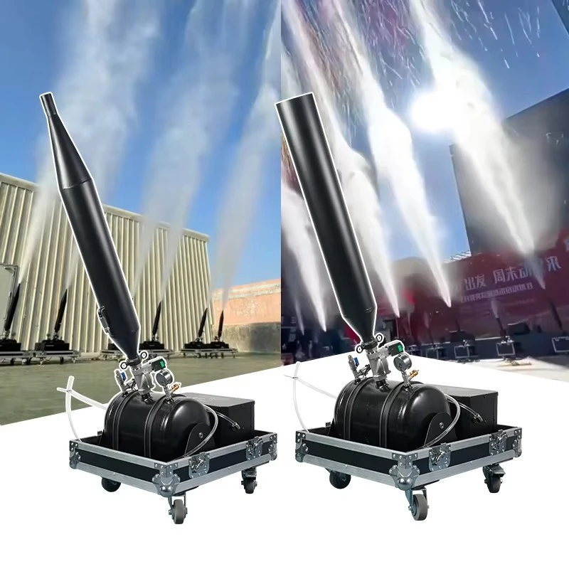 Flight Case Confetti & Water Launcher Cannon DMX Water Burst Confetti Machine for Outdoor Stage Show Event
Flight Case Confetti & Water Launcher Cannon DMX Water Burst Confetti Machine for Outdoor Stage Show Event
