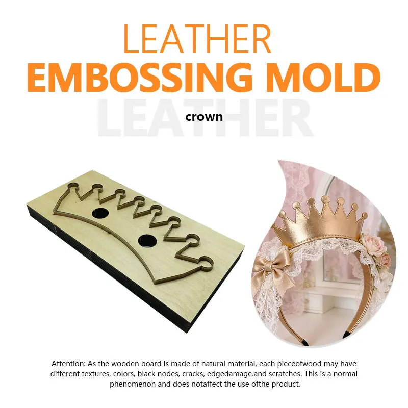 Leather Cutting Mold Crown Design Easy Material Handling Durable Simple Operation for Craft And DIY Projects
Leather Cutting Mold Crown Design Easy Material Handling Durable Simple Operation for Craft And DIY Projects