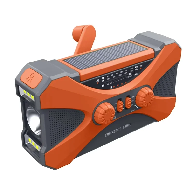 Y49A-Solar Emergency Radio Hand Crank Hand Crank, AM/FM/NOAA Flashlight, Reading Lamp B
Y49A-Solar Emergency Radio Hand Crank Hand Crank, AM/FM/NOAA Flashlight, Reading Lamp B