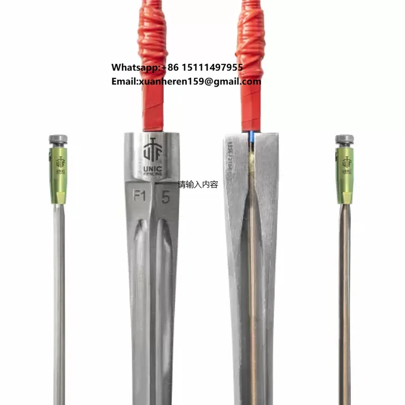 Unic Adult & Children's Epee Electric Sword Fencing Blades FIE Maragang Steel with Allstar Point and Wire Size 0 & 5
Unic Adult & Children's Epee Electric Sword Fencing Blades FIE Maragang Steel with Allstar Point and Wire Size 0 & 5