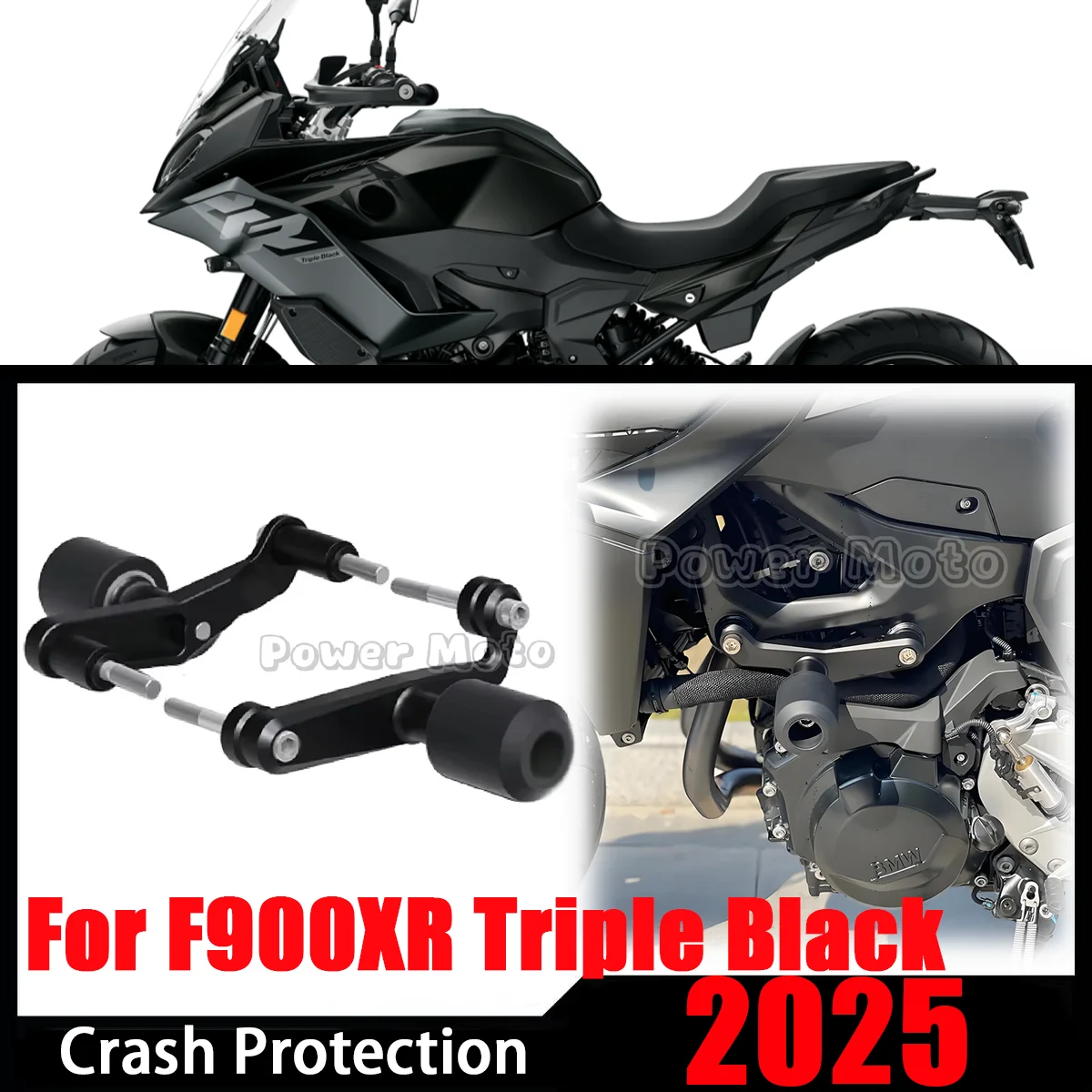 for BMW F900XR Triple Black 2025 F900XR TE 2020-2025 Motorcycle frame crash pad crash shaft engine stator slip protector
for BMW F900XR Triple Black 2025 F900XR TE 2020-2025 Motorcycle frame crash pad crash shaft engine stator slip protector