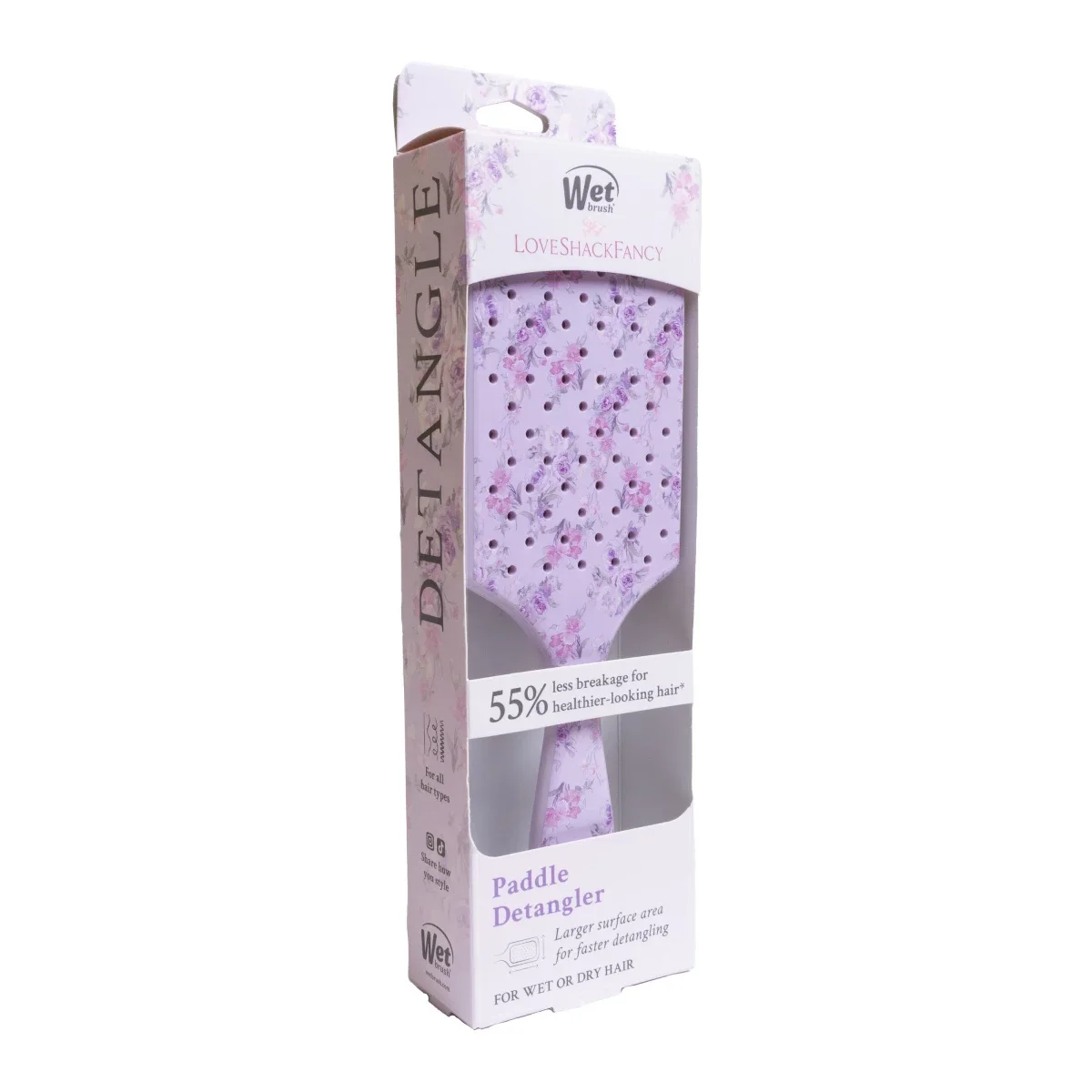 LoveShackFancy x Target – WetBrush Happy Thoughts Paddle Detangler Brush Hibiscus
LoveShackFancy x Target – WetBrush Happy Thoughts Paddle Detangler Brush Hibiscus