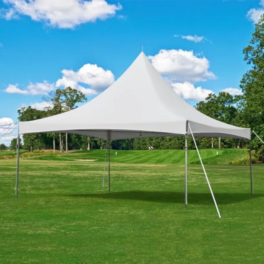 Heavy Duty High Peak Party Tent for outdoor events and weddings, white 350G PVC top, weather-resistant commercial gazebo shelte
Heavy Duty High Peak Party Tent for outdoor events and weddings, white 350G PVC top, weather-resistant commercial gazebo shelte