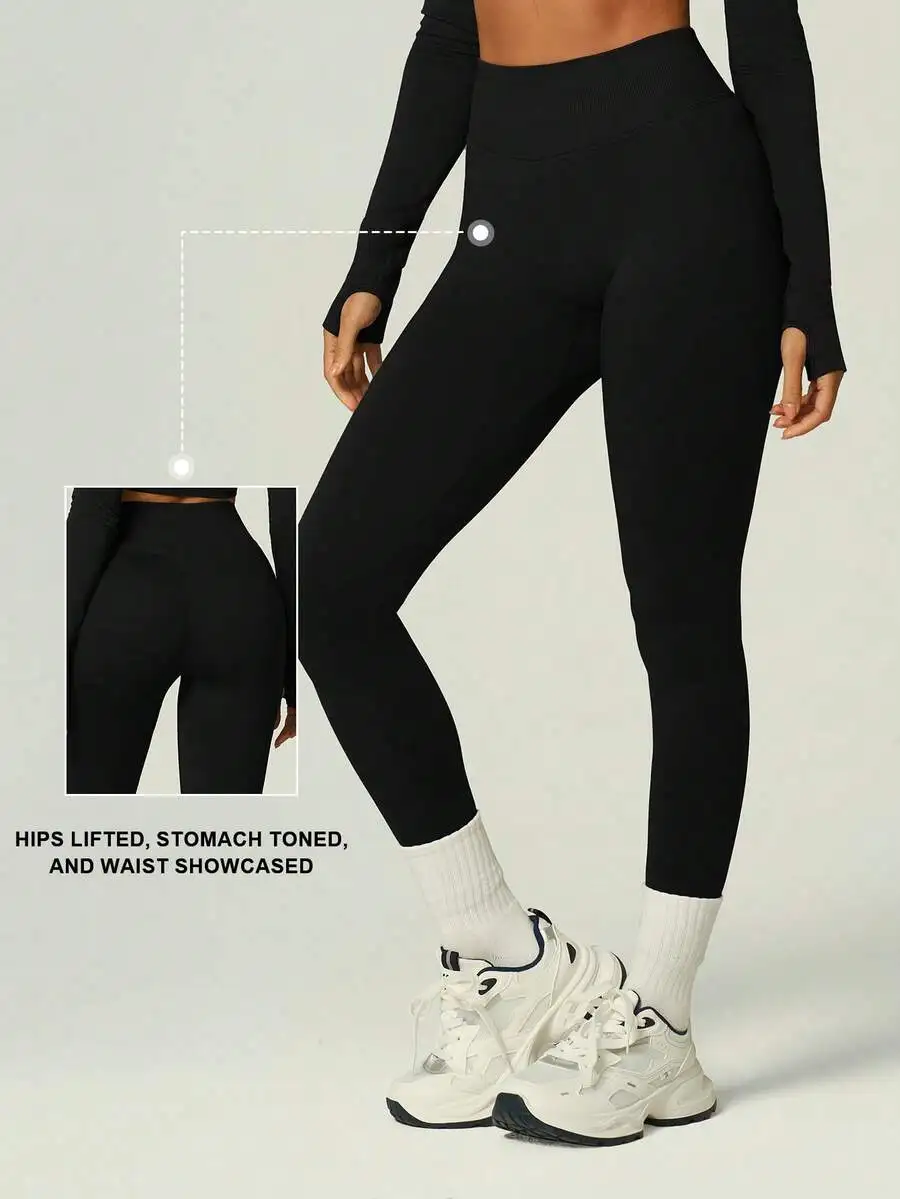 High Waist Tummy Control Lifting Yoga Pants Seamless Soft Workout Leggings
High Waist Tummy Control Lifting Yoga Pants Seamless Soft Workout Leggings
