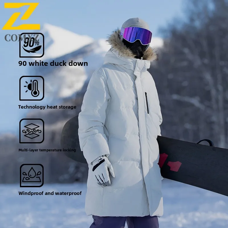 Brand Men Down Jacket Fur Collar Hooded Outdoor Mountaineering Windproof Warm Filled Jacket Hiking Sport Lightweight Winter Coat
Brand Men Down Jacket Fur Collar Hooded Outdoor Mountaineering Windproof Warm Filled Jacket Hiking Sport Lightweight Winter Coat