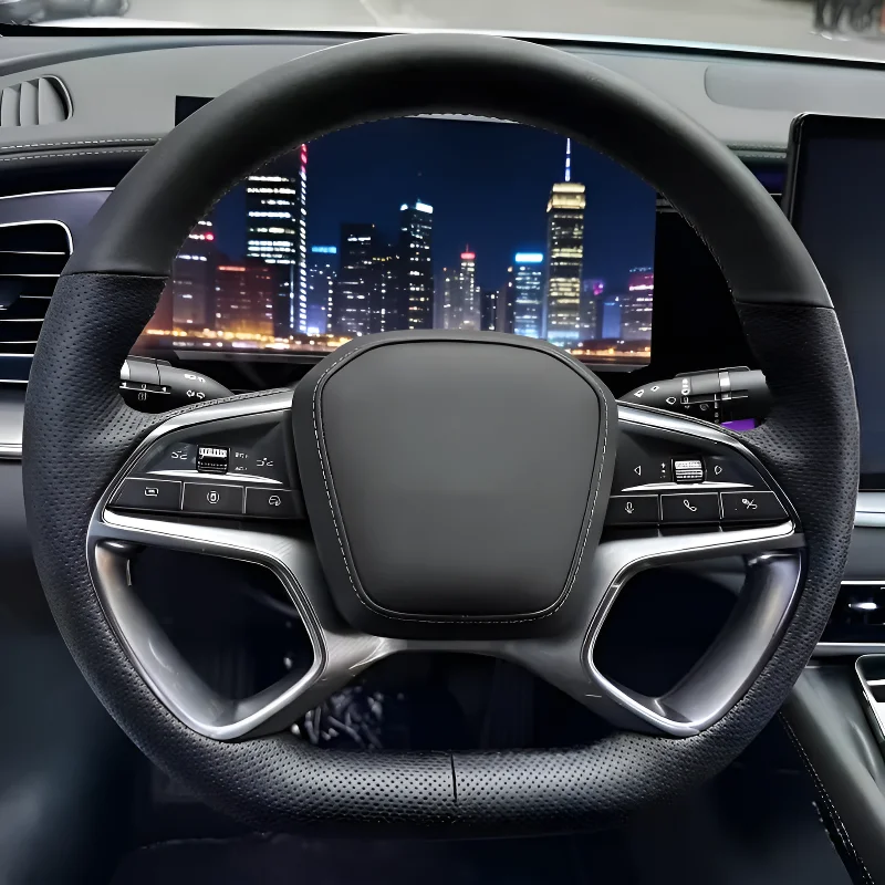 For BYD Song plus 25models Hand-stitched Car Steering Breathable; wear-resistant; skid-proof full coverage modification desig
For BYD Song plus 25models Hand-stitched Car Steering Breathable; wear-resistant; skid-proof full coverage modification desig