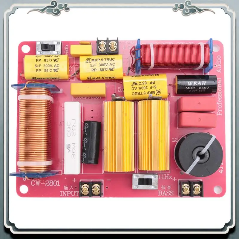 ABIJ-1 PCS 3200Hz Adjustable High And Low Frequency Divider Hifi High Fidelity Crossover Filter 500W
ABIJ-1 PCS 3200Hz Adjustable High And Low Frequency Divider Hifi High Fidelity Crossover Filter 500W