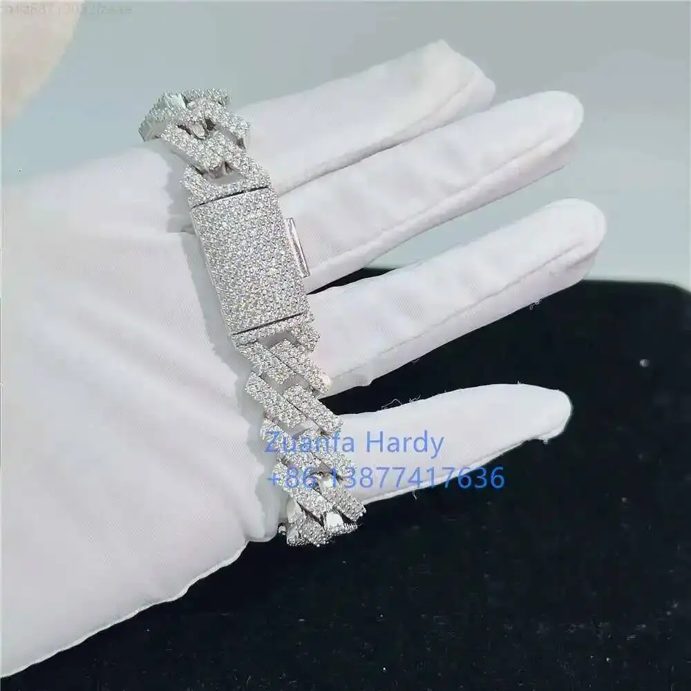 Pass Diamond Tester 925 Sterling Silver Iced Out Vvs Moissanite Miami Cuban Link Chain Ankle Bracelet
Pass Diamond Tester 925 Sterling Silver Iced Out Vvs Moissanite Miami Cuban Link Chain Ankle Bracelet