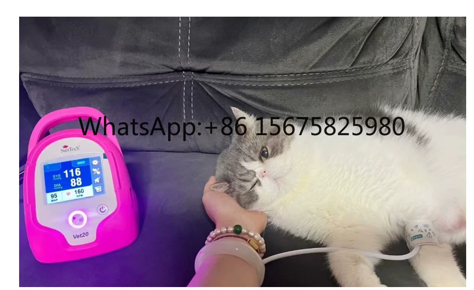 Suntech Vet20 Pet Blood Pressure System Veterinary Animal BP M onitor
Suntech Vet20 Pet Blood Pressure System Veterinary Animal BP M onitor