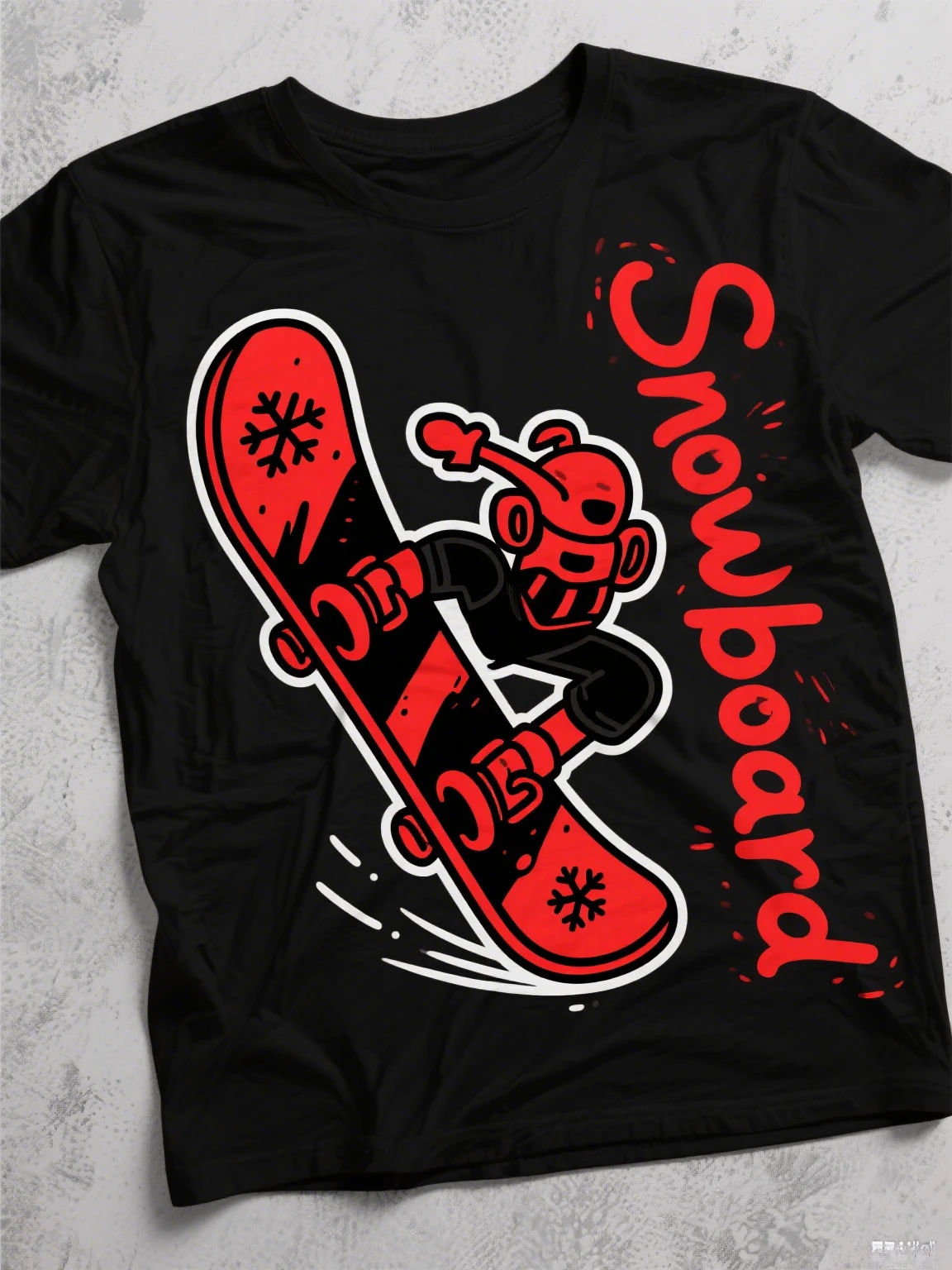 Gothic Harajuku T - Shirt: Snowboard Art – Unique Dark - Fashion for Snowboarding Fans Large Size Versatile Comfortable T-shirt
Gothic Harajuku T - Shirt: Snowboard Art – Unique Dark - Fashion for Snowboarding Fans Large Size Versatile Comfortable T-shirt