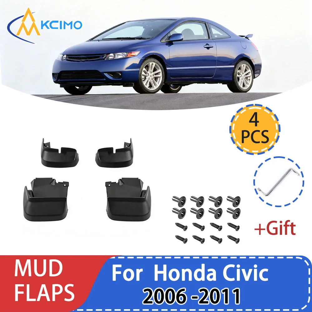 For Honda Civic 2006 -2011 Fender Mudguard Mud Flaps Guard Splash Flap Mudguards Car Accessories
For Honda Civic 2006 -2011 Fender Mudguard Mud Flaps Guard Splash Flap Mudguards Car Accessories