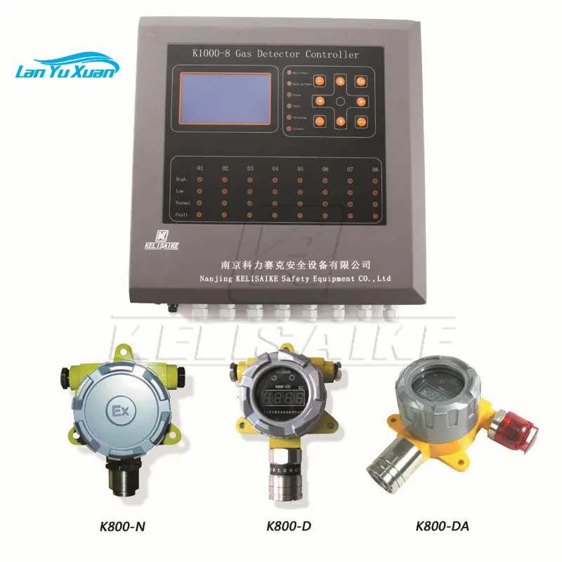 K1000 4/8/16/32 Channels Gas Detecting Controller Connect To Fixed Gas Detector
K1000 4/8/16/32 Channels Gas Detecting Controller Connect To Fixed Gas Detector