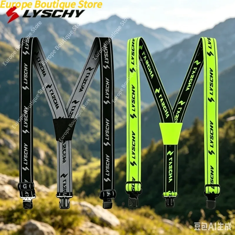 Motorcycle Pants Suspenders LYSCHY Adjustable Y Back Straps High Elastic For Men Women Motocross Adventure Trousers
Motorcycle Pants Suspenders LYSCHY Adjustable Y Back Straps High Elastic For Men Women Motocross Adventure Trousers