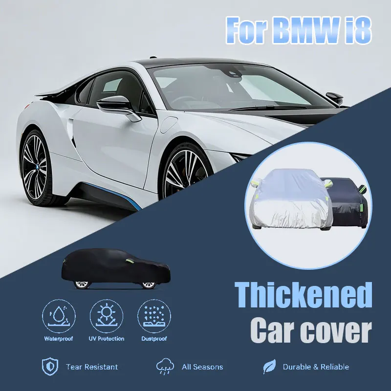 For BMW i8 Full Car Cover Reflective Strips Waterproof Snowproof Dustproof UV Protection Outdoor Auto Exterior Accessory
For BMW i8 Full Car Cover Reflective Strips Waterproof Snowproof Dustproof UV Protection Outdoor Auto Exterior Accessory