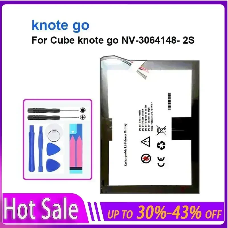 Laptop Battery 4000mA For Cube knote go NV-3064148- 2S knote go long-lasting and replaceable battery
Laptop Battery 4000mA For Cube knote go NV-3064148- 2S knote go long-lasting and replaceable battery