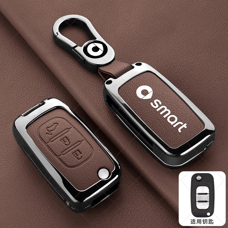 Fashion Zinc Alloy Car Smart Remote Key Case Protector Cover Holder for Mercedes Smart 3 Buttons Auto Interior Accessories New
Fashion Zinc Alloy Car Smart Remote Key Case Protector Cover Holder for Mercedes Smart 3 Buttons Auto Interior Accessories New