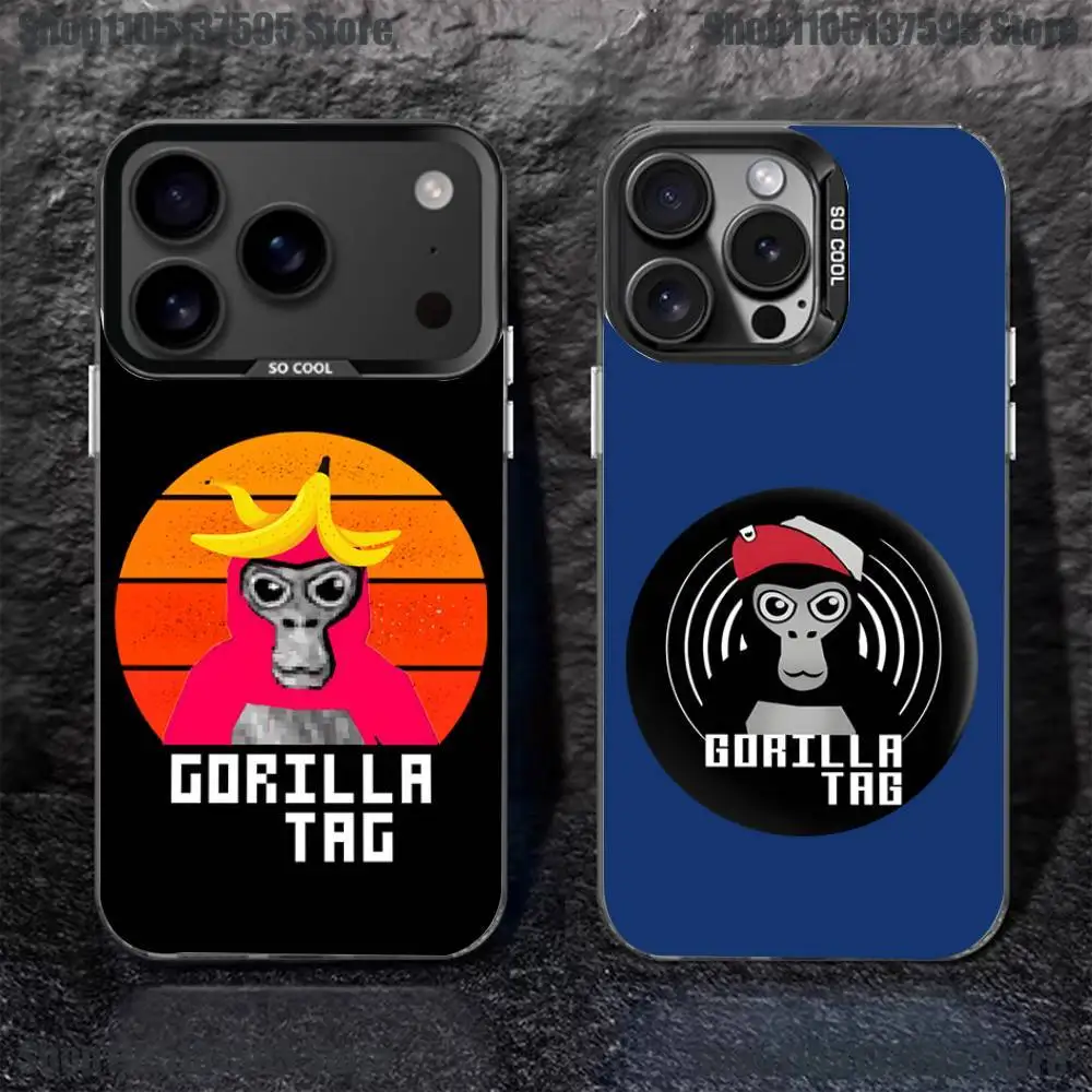 Monkey G-Gorilla TagS Game Phone Case For iPhone 16,15,14,13,12,11,Pro,XS,Max,Plus,Mini,SE4,E Black Matte Shockproof Cover
Monkey G-Gorilla TagS Game Phone Case For iPhone 16,15,14,13,12,11,Pro,XS,Max,Plus,Mini,SE4,E Black Matte Shockproof Cover
