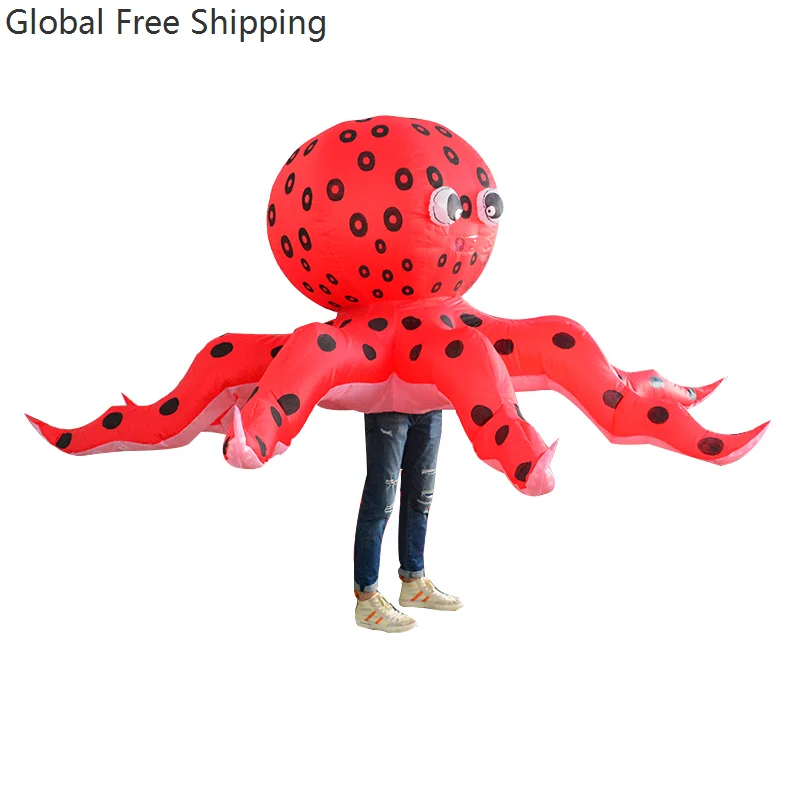 Octopus Inflatable Costume Adult Costume Party Dress Up Fun Cosplay Inflatable Set Halloween Christmas Holiday Party Suit Props
Octopus Inflatable Costume Adult Costume Party Dress Up Fun Cosplay Inflatable Set Halloween Christmas Holiday Party Suit Props