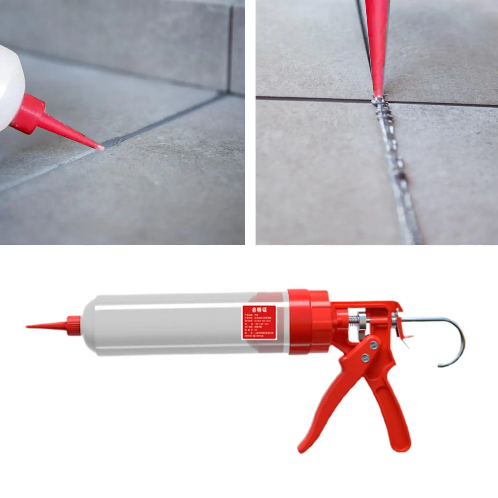 Caulk Tool Hand Gluing Tool 650ml Effort Saving Comfortable Grip Portable Manual Drive for Glue Silicone Epoxy Window
Caulk Tool Hand Gluing Tool 650ml Effort Saving Comfortable Grip Portable Manual Drive for Glue Silicone Epoxy Window