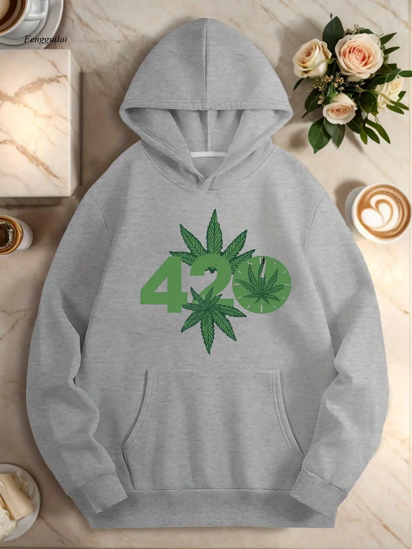 Толстовка с рисунком листьев — зелено-серый геометрический принт, передние карманы, можно стирать в машине, осенне-зимний повседневный пуловер
Толстовка с рисунком листьев — зелено-серый геометрический принт, передние карманы, можно стирать в машине, осенне-зимний повседневный пуловер