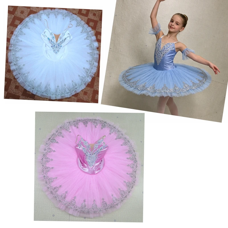 Akeylia blue silver Ballet tutu girls pancake dress pre-professional stage costumes tutu The ballet Sleeping Beauty adult 20032
Akeylia blue silver Ballet tutu girls pancake dress pre-professional stage costumes tutu The ballet Sleeping Beauty adult 20032