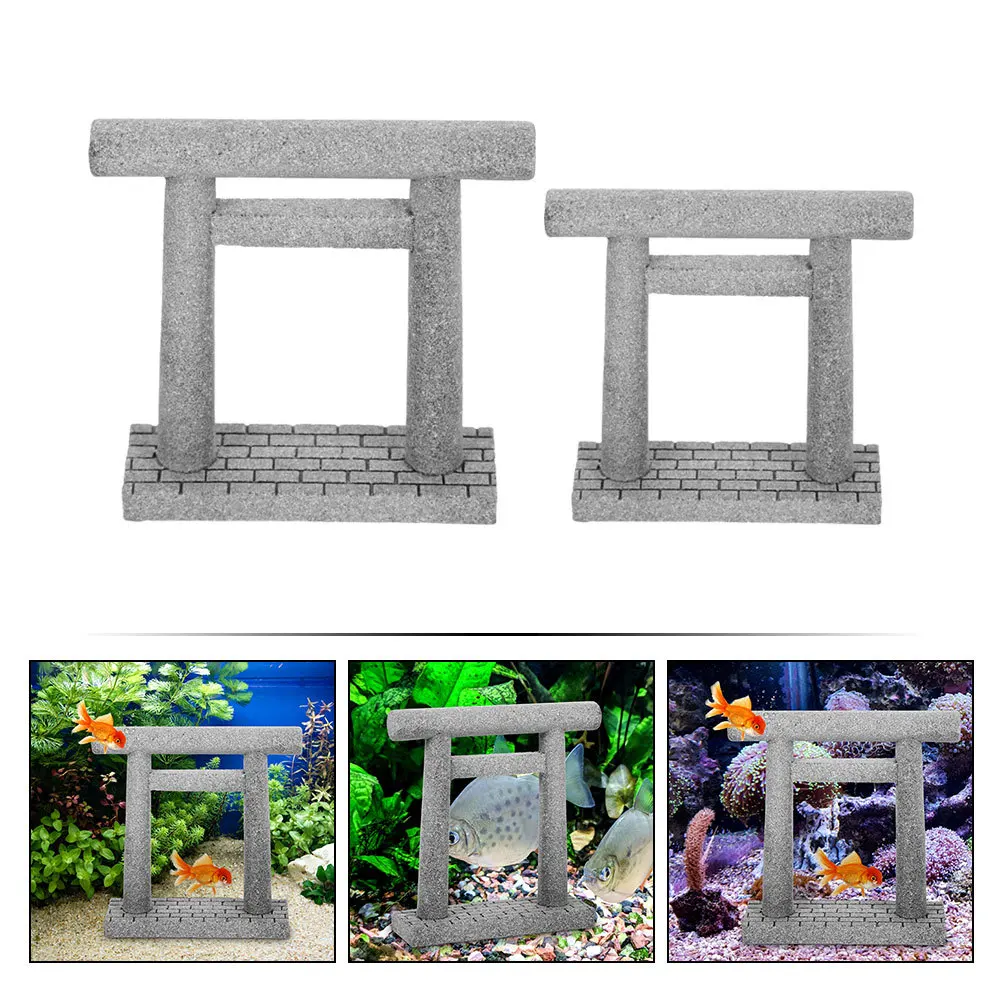 2Pcs Delicate Japanese Torii Gate Mini Decor Gate Simulation Ornament Garden Micro Landscape Decoration Mini
2Pcs Delicate Japanese Torii Gate Mini Decor Gate Simulation Ornament Garden Micro Landscape Decoration Mini