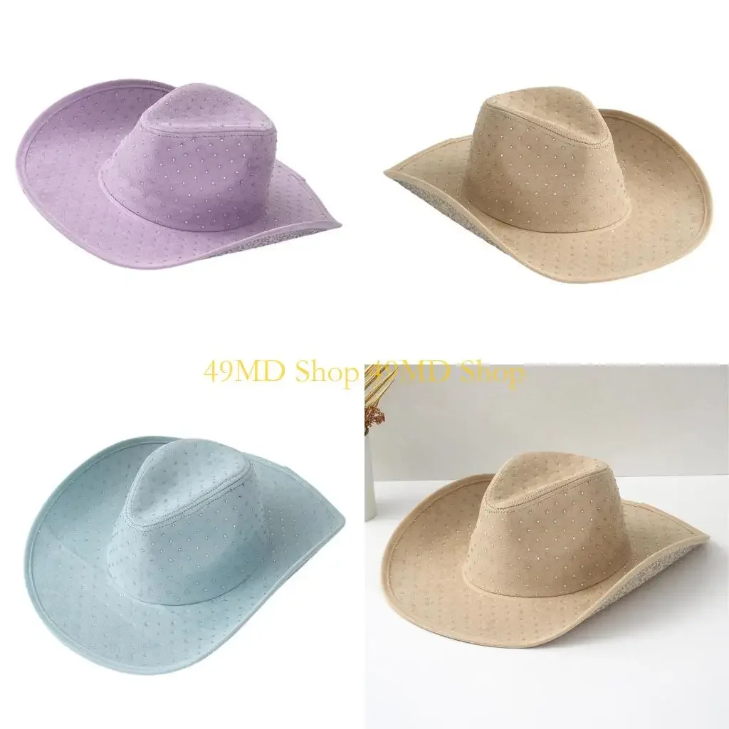 49MD Bride Party Hat Crystal Panama Hat for Male Female Dancing Comedian Actor
49MD Bride Party Hat Crystal Panama Hat for Male Female Dancing Comedian Actor