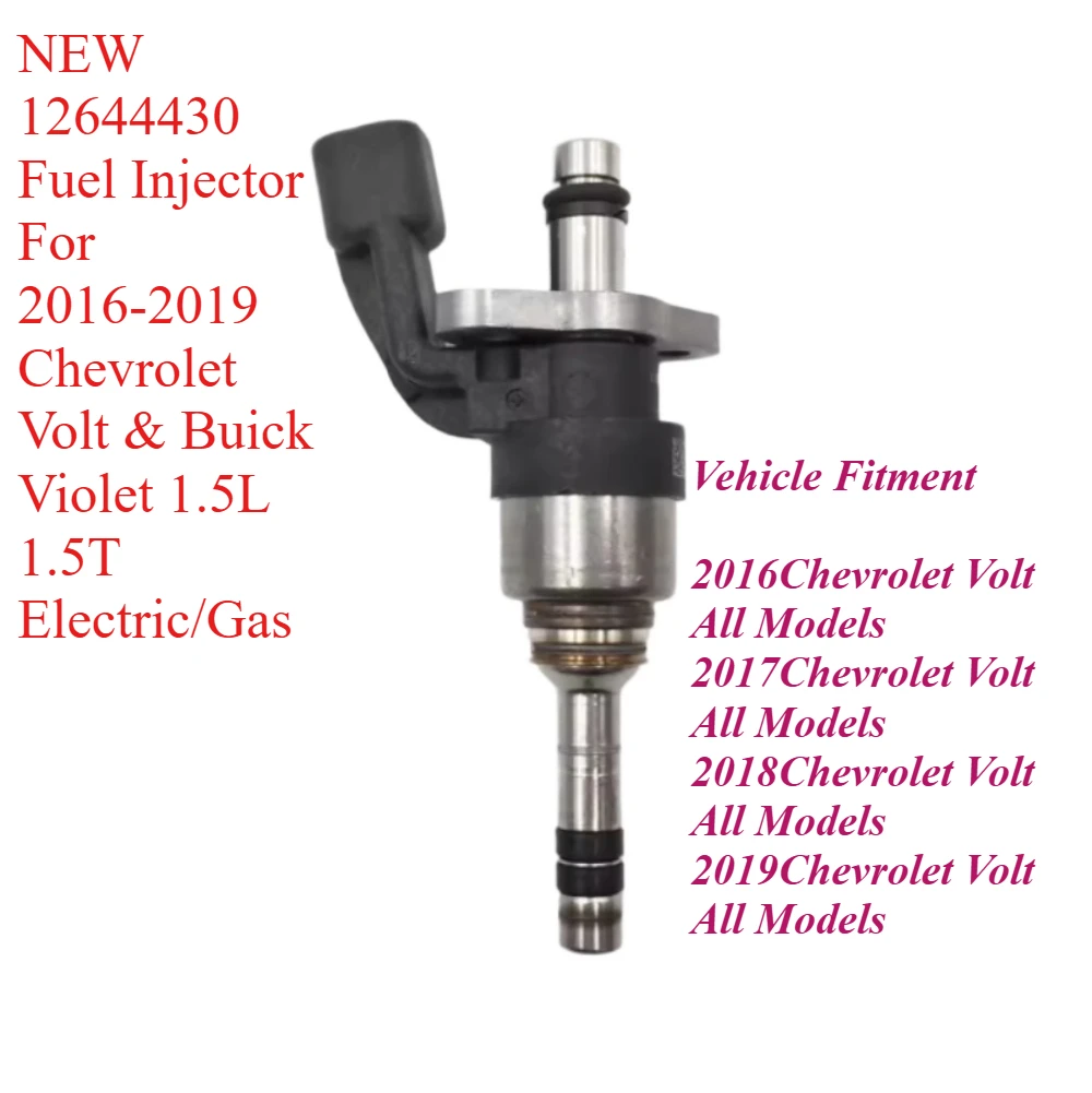 12644430 Fuel Injector For 2016-2019 Chevrolet Volt & Buick Violet 1.5L 1.4T 1.5T Electric/Gas
12644430 Fuel Injector For 2016-2019 Chevrolet Volt & Buick Violet 1.5L 1.4T 1.5T Electric/Gas