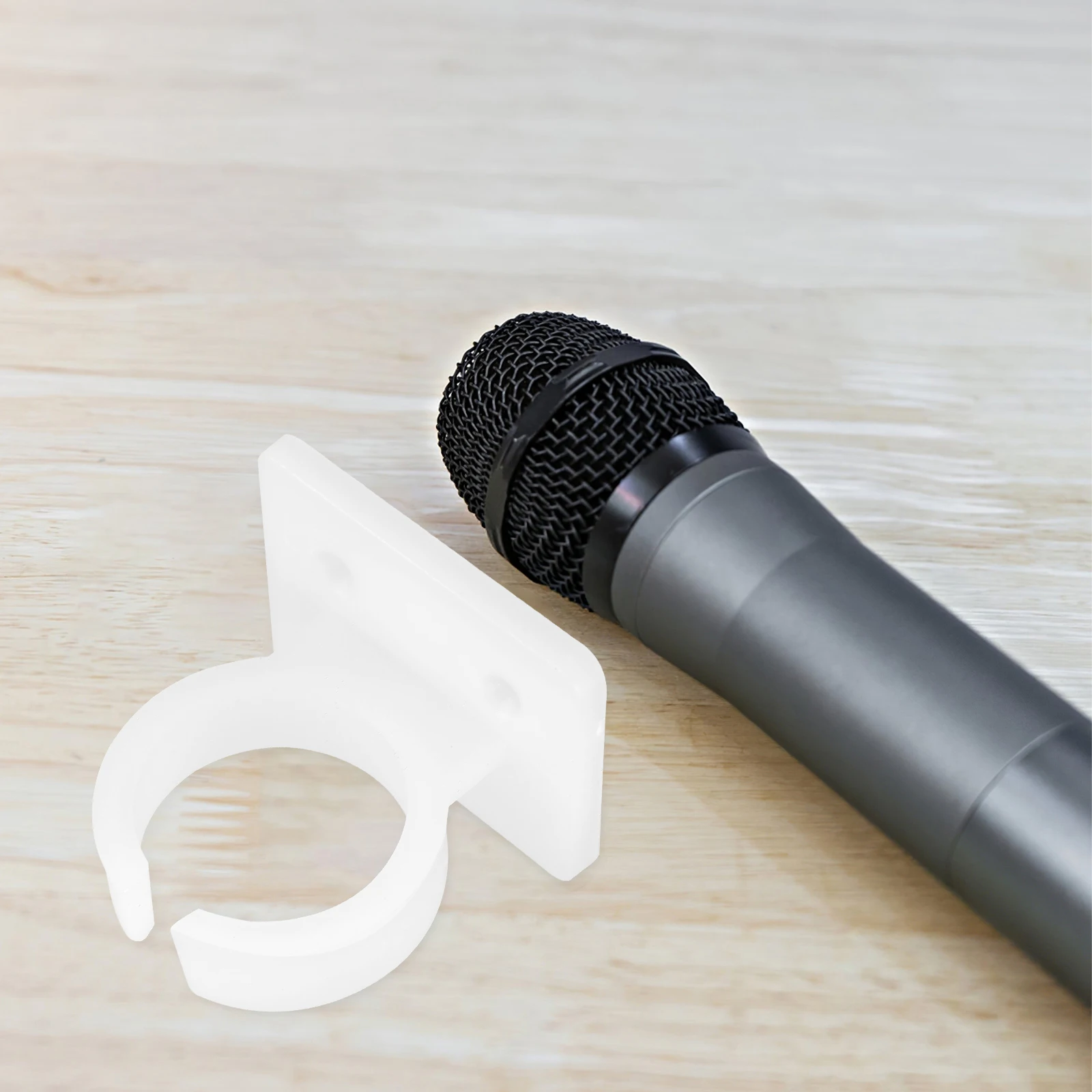 10 Pcs Clips Microphone Adjustable Desk Holder Attachment Accessories Desktop White
10 Pcs Clips Microphone Adjustable Desk Holder Attachment Accessories Desktop White