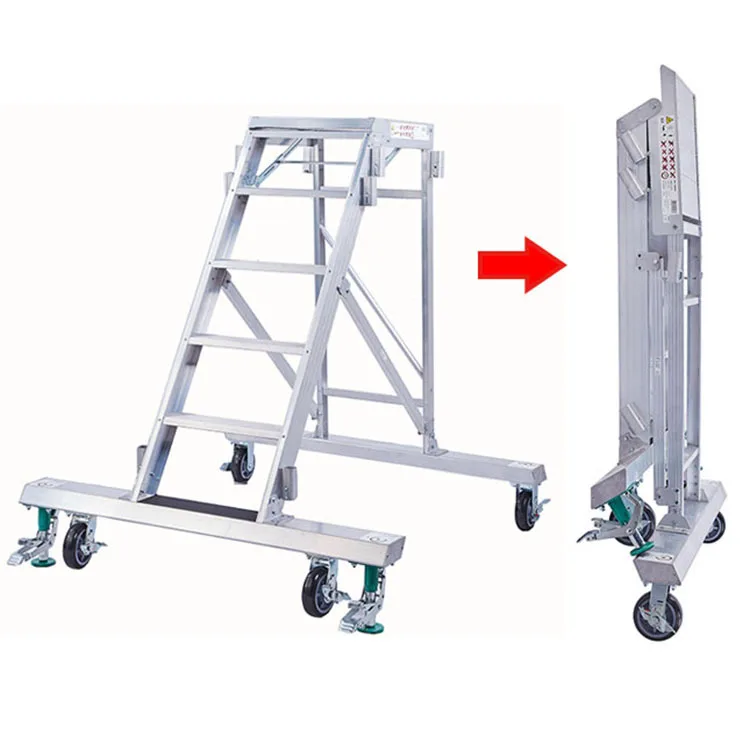 Aluminum alloy, mobile, workbench, platform ladder, warehouse use, work
Aluminum alloy, mobile, workbench, platform ladder, warehouse use, work