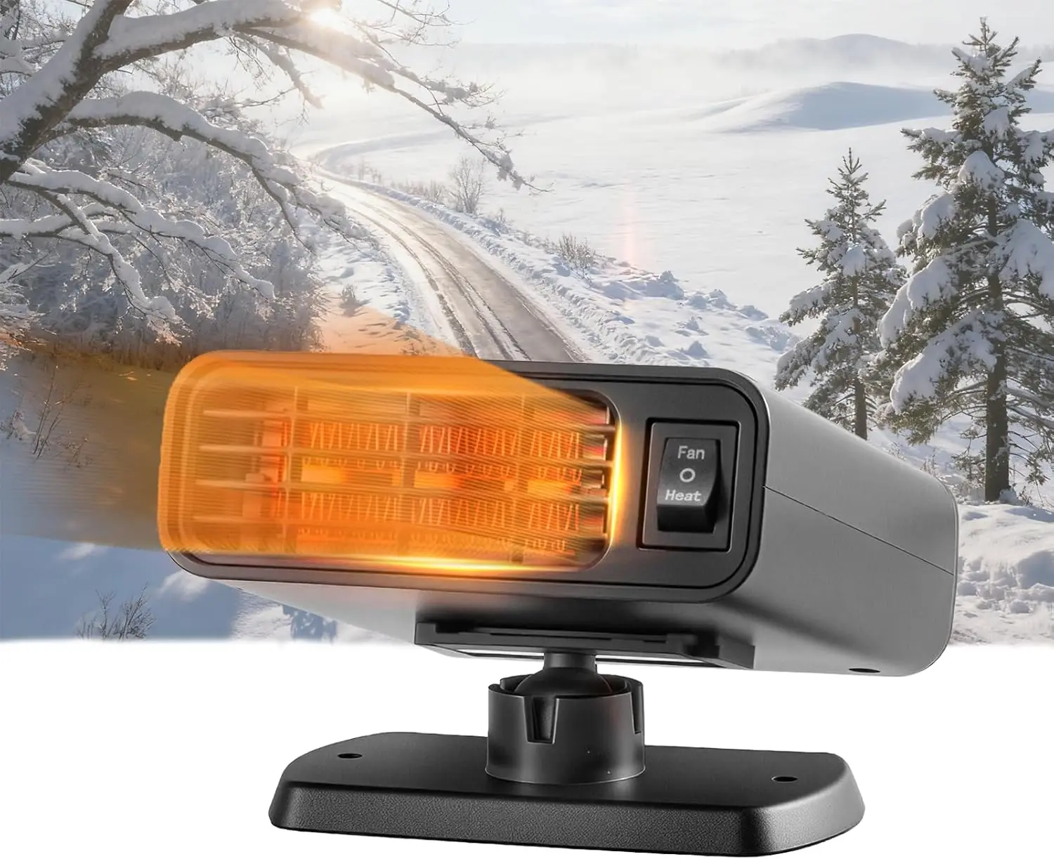 Car Heater, Portable 12V Car Heater that Plugs Into Cigarette Lighter, 150W Car Windshield Defroster Demister
Car Heater, Portable 12V Car Heater that Plugs Into Cigarette Lighter, 150W Car Windshield Defroster Demister