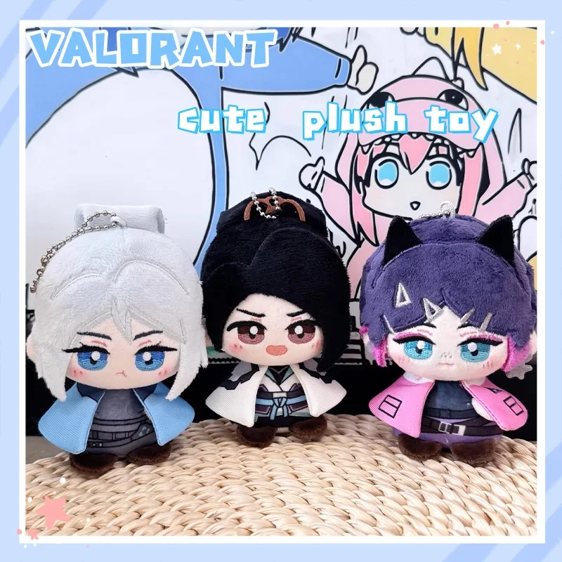2025 New Hot Anime Cosplay Valorant Jett Sage Clove Cute Mini Soft Plush Toy Game Pendant Keychain Birthday Gift For Fans
2025 New Hot Anime Cosplay Valorant Jett Sage Clove Cute Mini Soft Plush Toy Game Pendant Keychain Birthday Gift For Fans