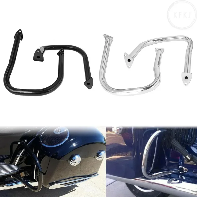 Motorcycle Rear Highway Bars Saddlebag Rail Guard Bumper New 2025 Indian Chief Vintage Chieftain 14-19 RoadmasterBlack/ Chrome
Motorcycle Rear Highway Bars Saddlebag Rail Guard Bumper New 2025 Indian Chief Vintage Chieftain 14-19 RoadmasterBlack/ Chrome