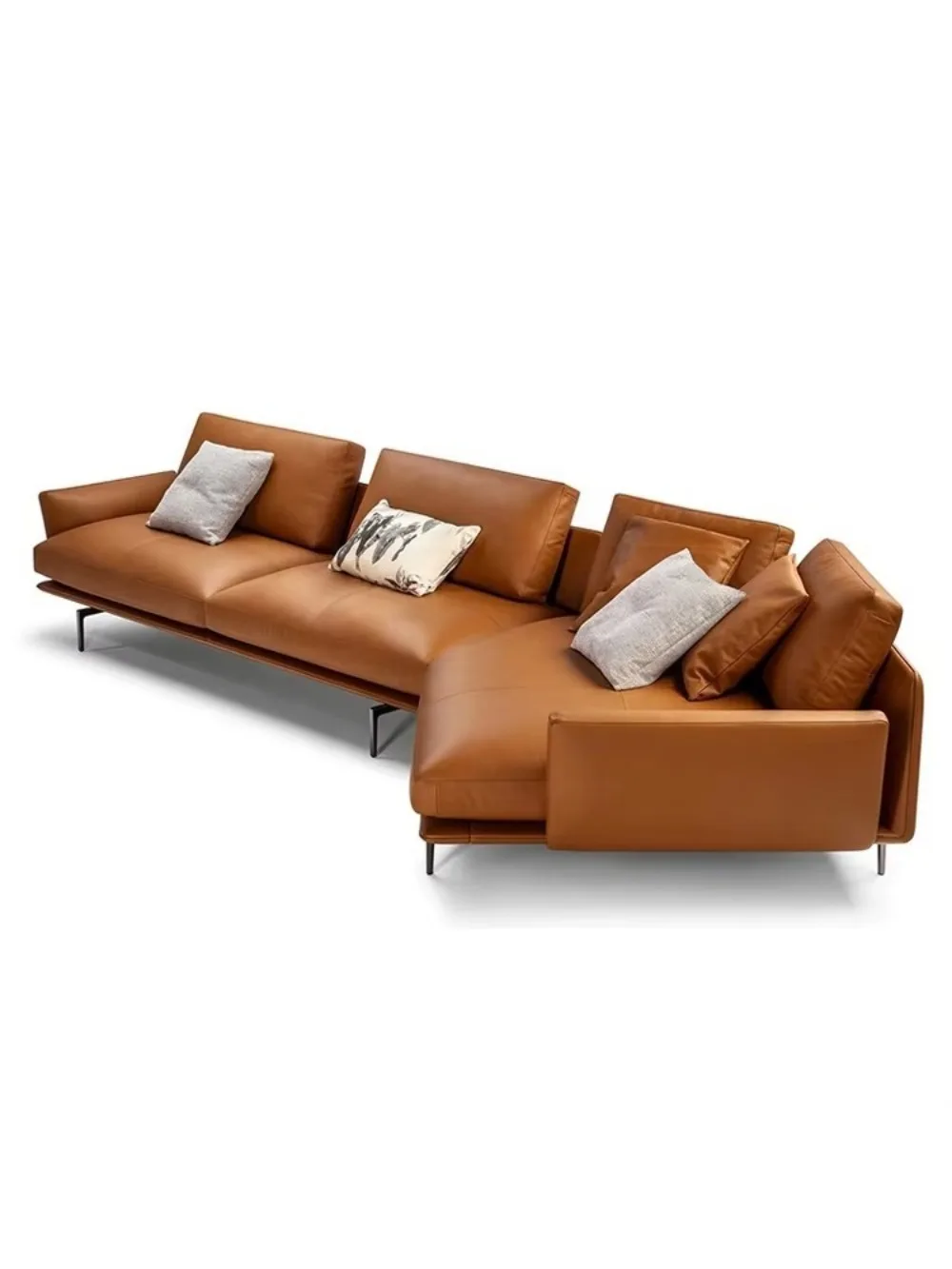 #Modern leather or faux leather corner sofa set 7-seat section L-shaped combination sofa and sofa
#Modern leather or faux leather corner sofa set 7-seat section L-shaped combination sofa and sofa