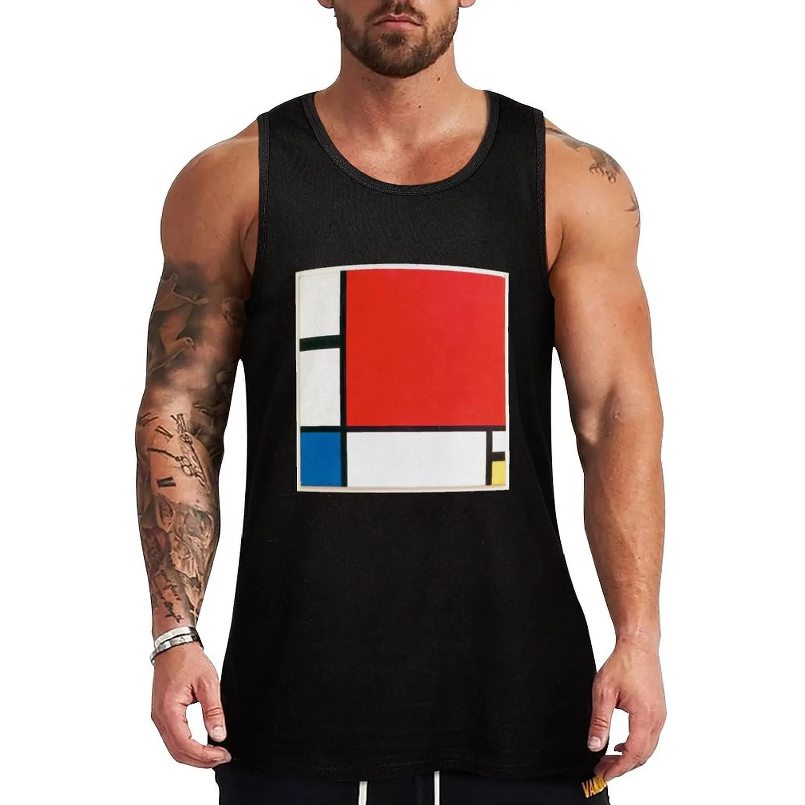 Composition II in Red Blue and Yellow by Piet Mondrian (1930) Tank Top Active Tank Top Lightweight Workout Gym Sleeveless
Composition II in Red Blue and Yellow by Piet Mondrian (1930) Tank Top Active Tank Top Lightweight Workout Gym Sleeveless